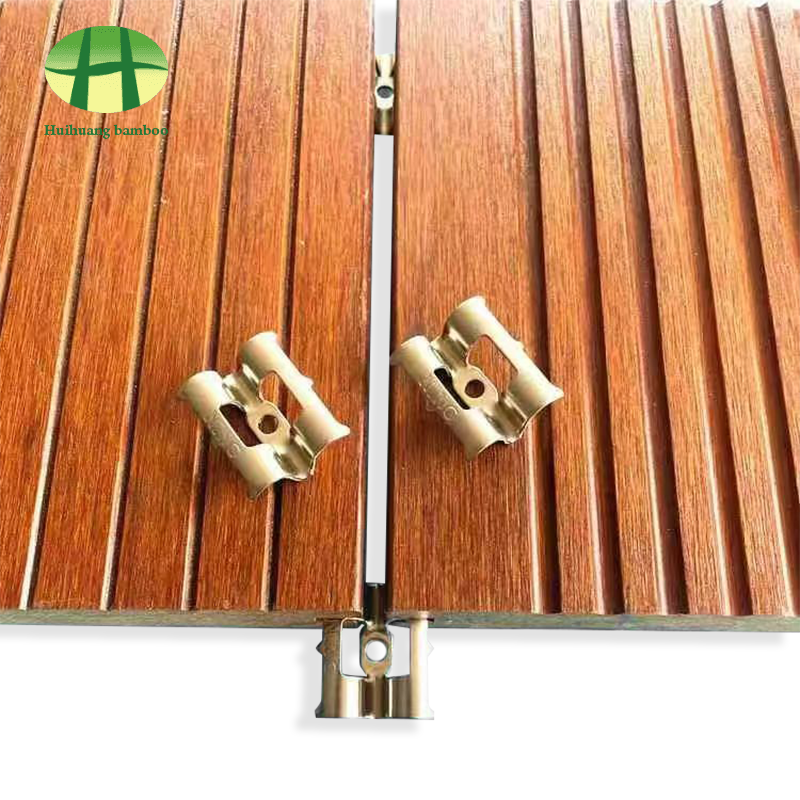 Крепеж для сращивания тяжелого бамбукового пола