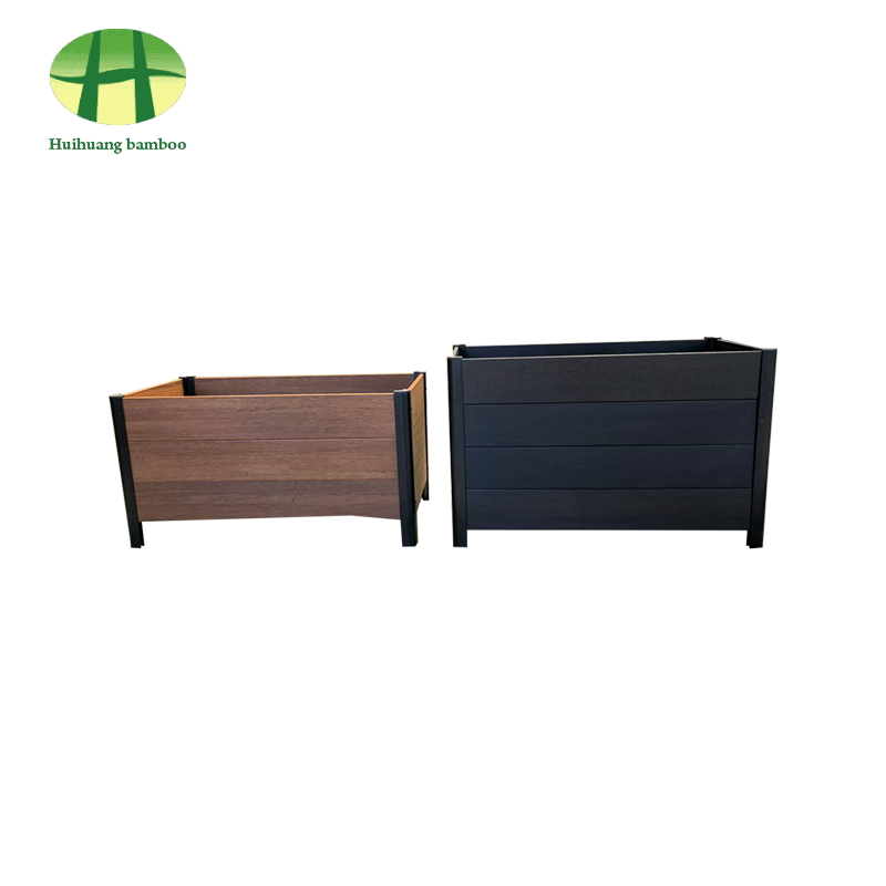 Устойчивый к погодным условиям бамбуковый горшок из композитного дерева, ящик для цветов