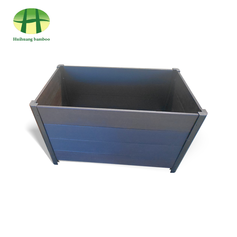 Устойчивый к погодным условиям бамбуковый горшок из композитного дерева, ящик для цветов