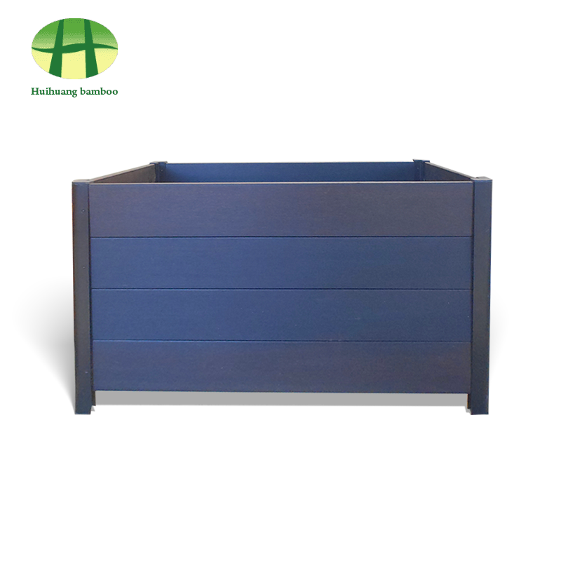 Устойчивый к погодным условиям бамбуковый горшок из композитного дерева, ящик для цветов