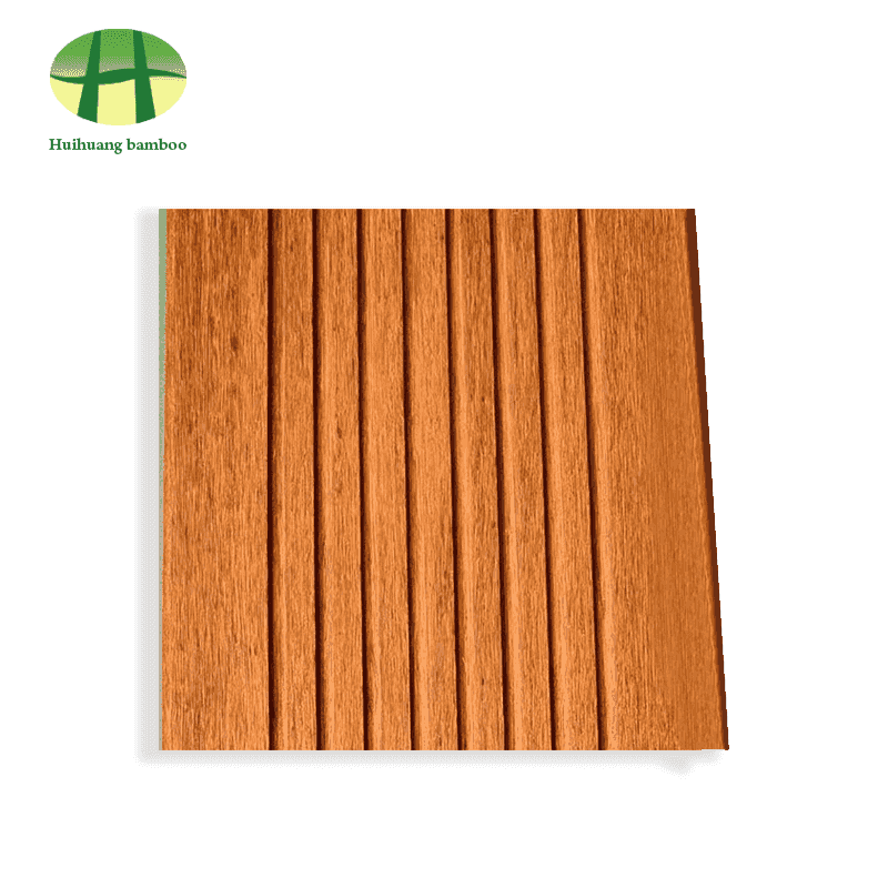 Большой волнистый бамбуковый пол