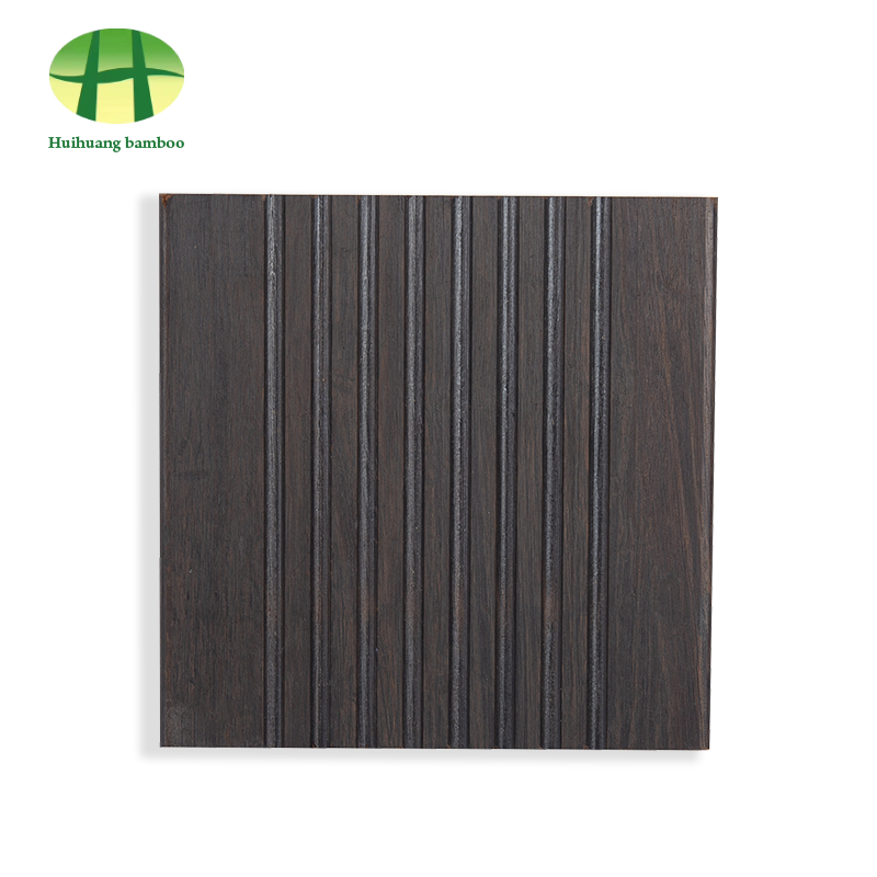 Большой волнистый бамбуковый пол