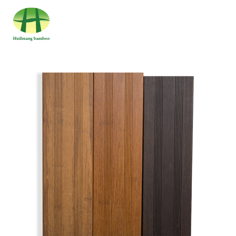 Бамбуковый пол с двойной полосой