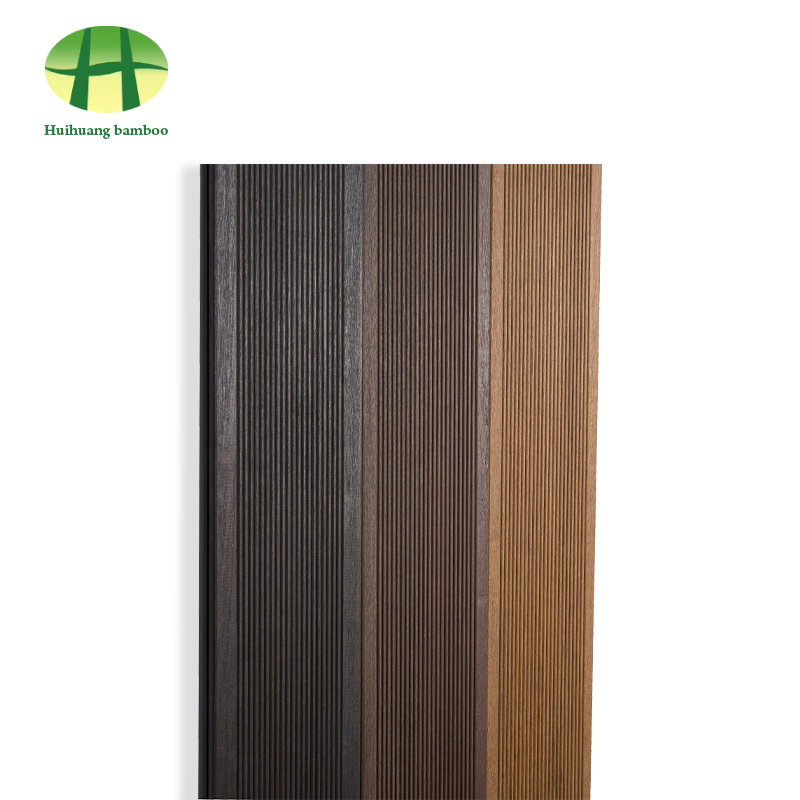 Небольшой волнистый бамбуковый пол