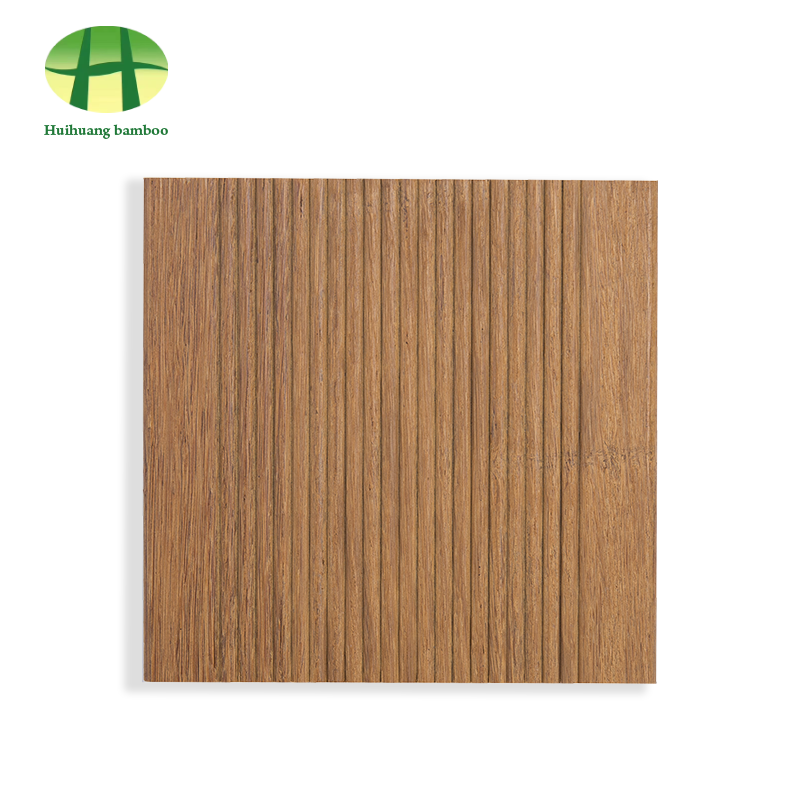 Небольшой волнистый бамбуковый пол