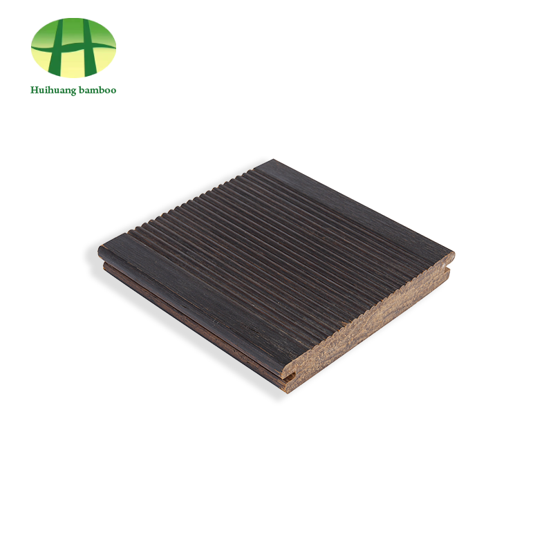 Небольшой волнистый бамбуковый пол