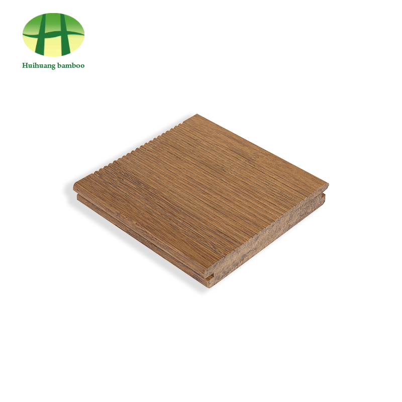 Небольшой волнистый бамбуковый пол