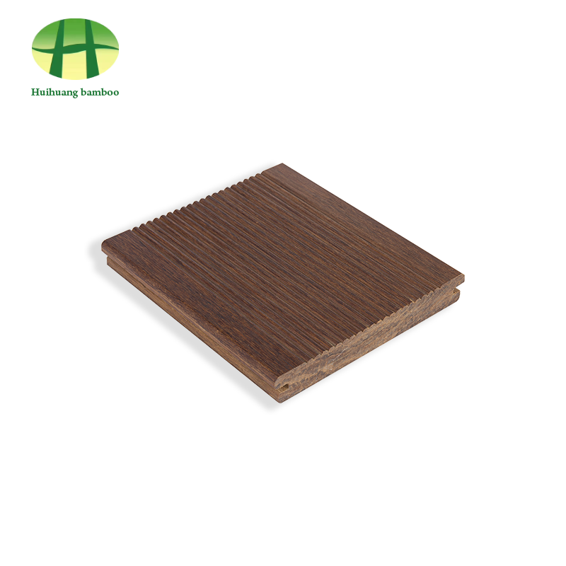 Небольшой волнистый бамбуковый пол