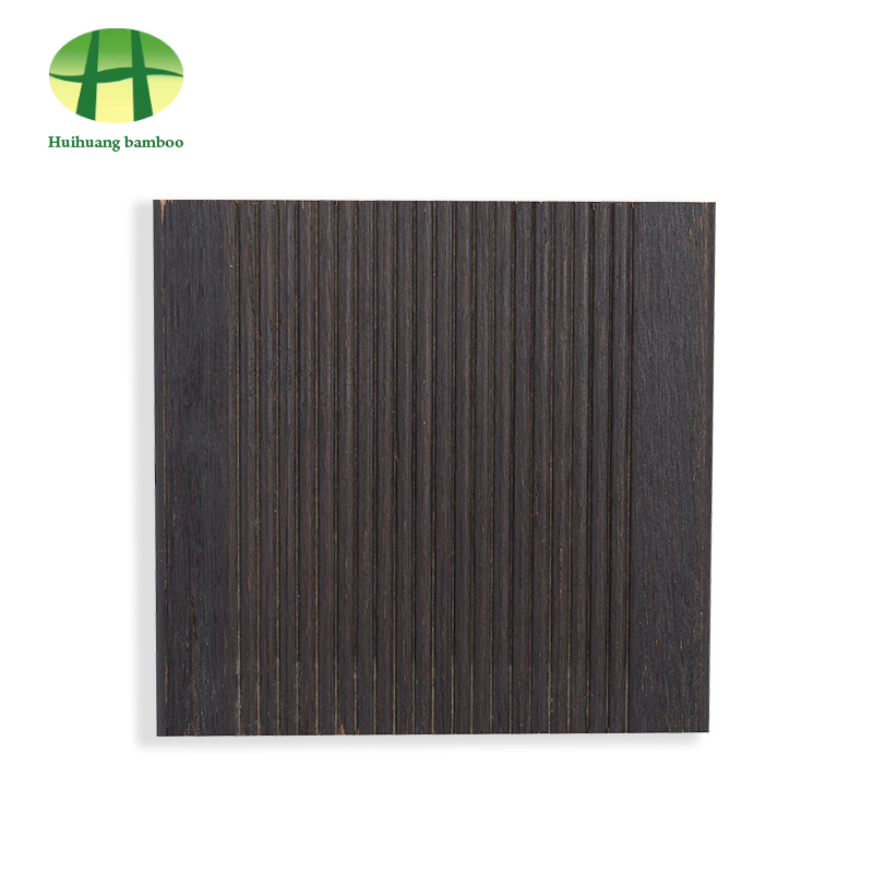 Небольшой волнистый бамбуковый пол