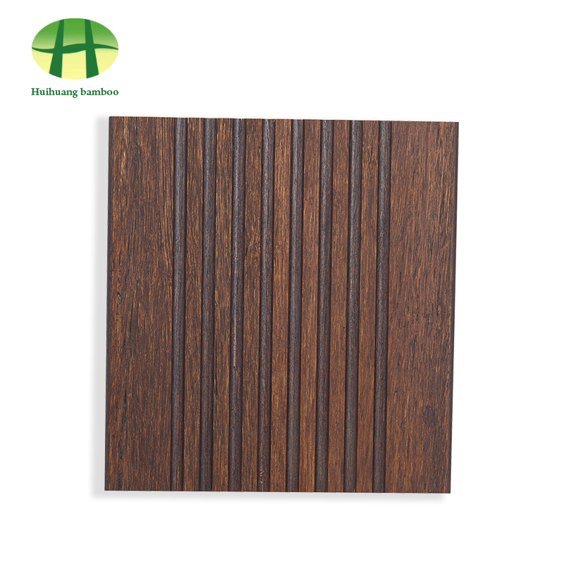 Большой волнистый бамбуковый пол