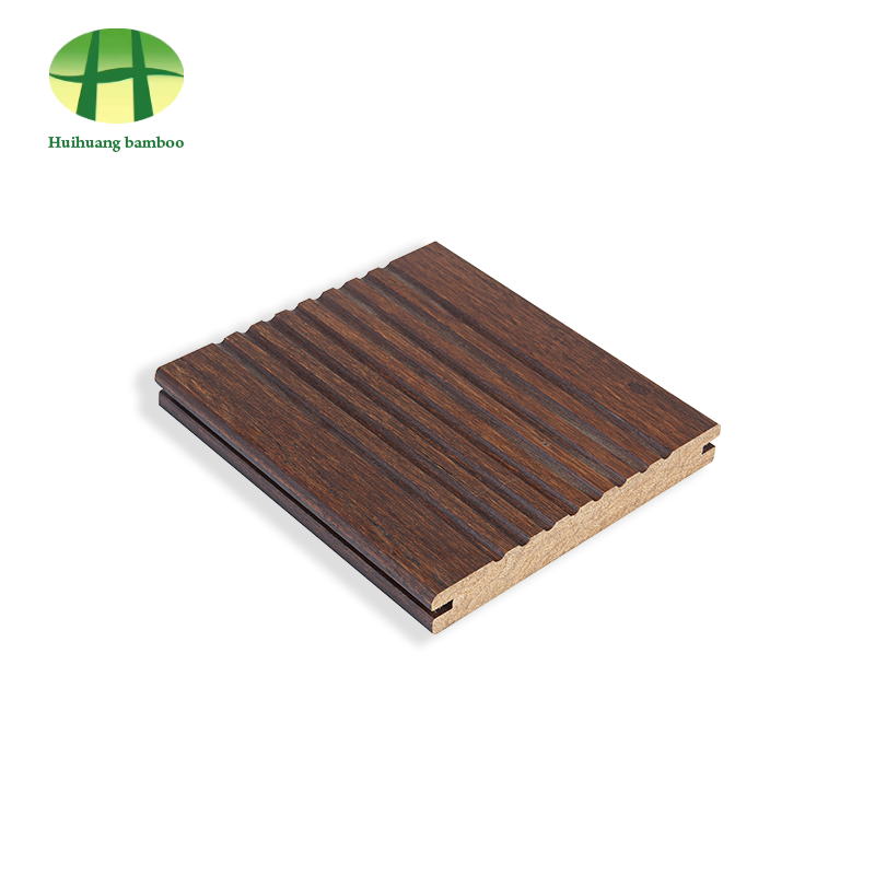 Большой волнистый бамбуковый пол