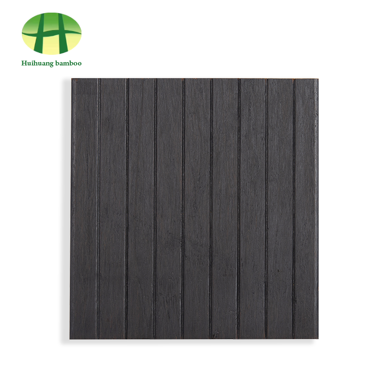 Бамбуковый пол с небольшими канавками